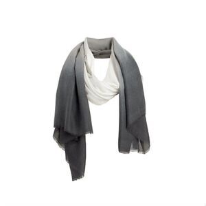 Cushnie Grey Horizons ombré scarf - New